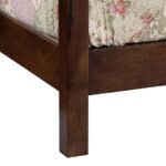 Wooden Poster Bed for Bedroom | Wooden Double Bed | Platform Cot Bed with Headboard Sheesham Solid Wood - Image 3