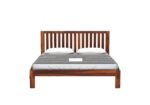 Wooden Solid Sheesham Wood Bed Without Storage for Bedroom | Solid Wood Bed for Living Room | Wooden Palang for Home | COD Available - Image 3