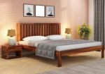 Wooden Solid Sheesham Wood Bed Without Storage for Bedroom | Solid Wood Bed for Living Room | Wooden Palang for Home | COD Available
