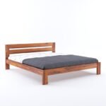 Wooden Bed Without Storage | Wooden Bed Cot Bed for Bedroom Furniture | Palang Bed for Hotels | Sheesham Wood | COD Available - Image 2