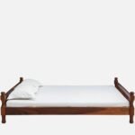Woodmart furniture Solid Sheesham Wood Dreamy Nights Bed for Bedroom and Home Furniture | Without Storage | Double Bed | COD available - Image 4