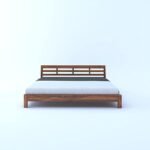 SHEESHAM Honey Brown Wooden Bed Furniture for Bedroom Living Room, Home & Hostel Rooms COD Available - Image 2