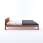 Wooden  Bed Without Storage | Wooden Bed Cot Bed for Bedroom Furniture | Palang  Bed for Hotels | Basic Headboard | Solid Sheesham wood | COD Available - Image 2