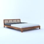 SHEESHAM Honey Brown Wooden Bed Furniture for Bedroom Living Room, Home & Hostel Rooms COD Available - Image 3