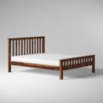 Wooden Soild wood Bed Without Storage | Bed Cot with Premium Rosewood Headboard for Bedroom | Solid Wood Sheesham | COD Available - Image 3