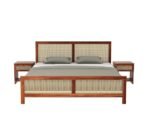 Wooden Solid Sheesham Bed Without Storage - Solid Wood Cot - Stylish Bedroom Furniture | COD Available - Image 3