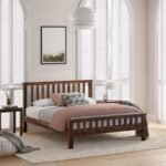 Wooden Soild wood Bed Without Storage | Bed Cot with Premium Rosewood Headboard for Bedroom | Solid Wood Sheesham | COD Available