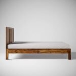 Solid Sheesham Wood Bed Without Storage for Bedroom | Rosewood Palang Bed Living Room | Wooden Double Bed Cot for Home Hotel - Image 4