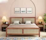 Wooden Solid Sheesham Bed Without Storage - Solid Wood Cot - Stylish Bedroom Furniture | COD Available - Image 4