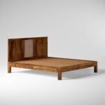 Solid Sheesham Wood Bed Without Storage for Bedroom | Rosewood Palang Bed Living Room | Wooden Double Bed Cot for Home Hotel - Image 2
